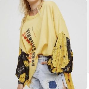 Free People “sunkissed” Las Palmas sweater